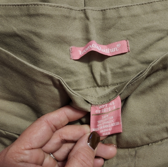 Woman Within pull on pants bootcut - Picture 2 of 4